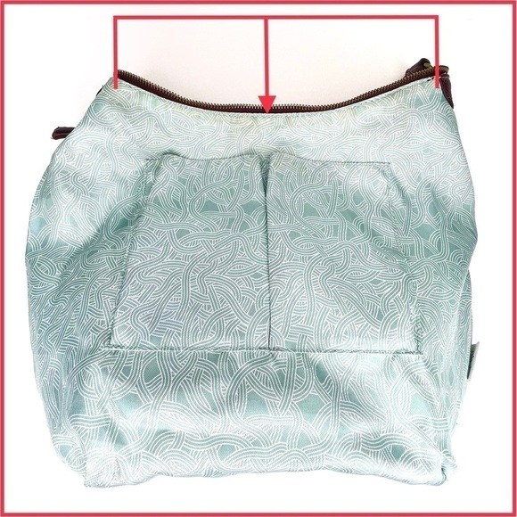 The Sak Sequoia Hobo Bag in Current (berry) Pebbled Leather Handbag Wine Purple - Picture 7 of 16